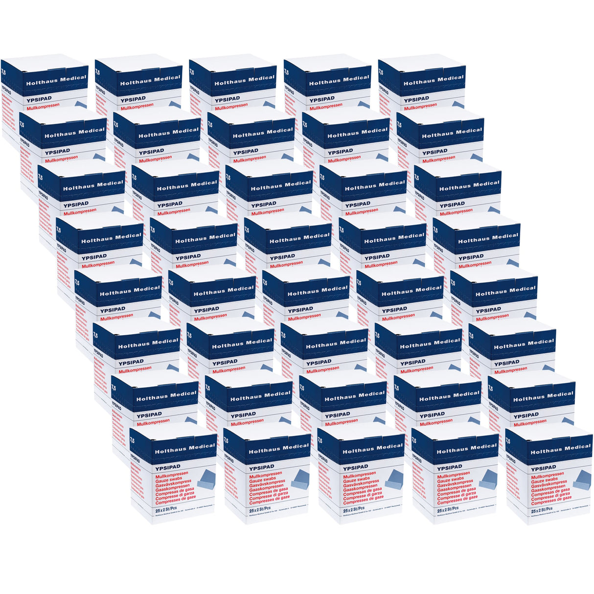 Holthaus Medical YPSIPAD Mullkompresse DIN EN 14079, steril – Karton