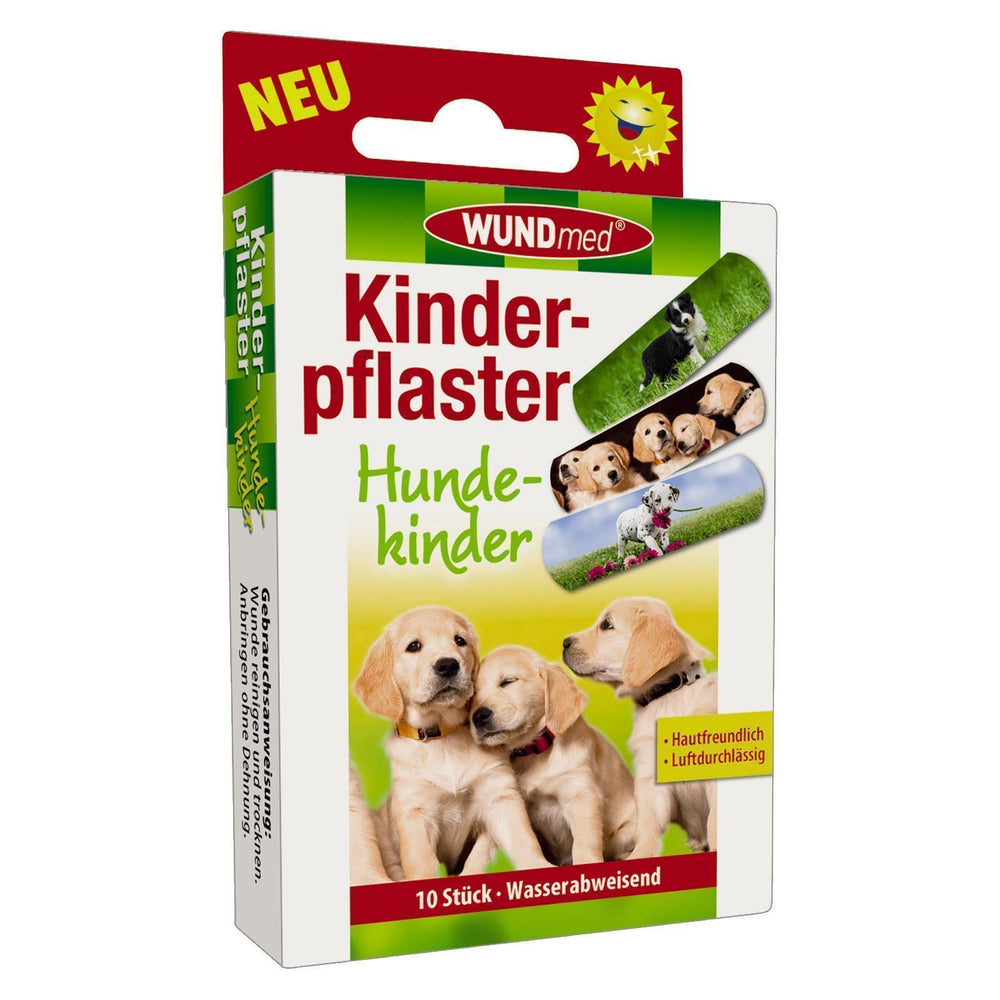 WUNDmed Kinderpflaster Hundekinder 10 Stück