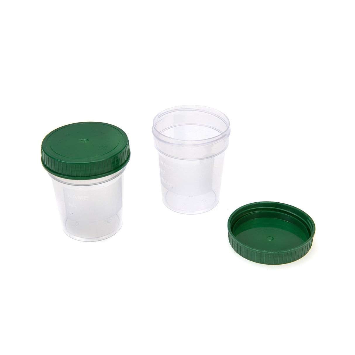 Romed Urinbecher 100 ml mit Twist-Off-Deckel grün 1 Stück