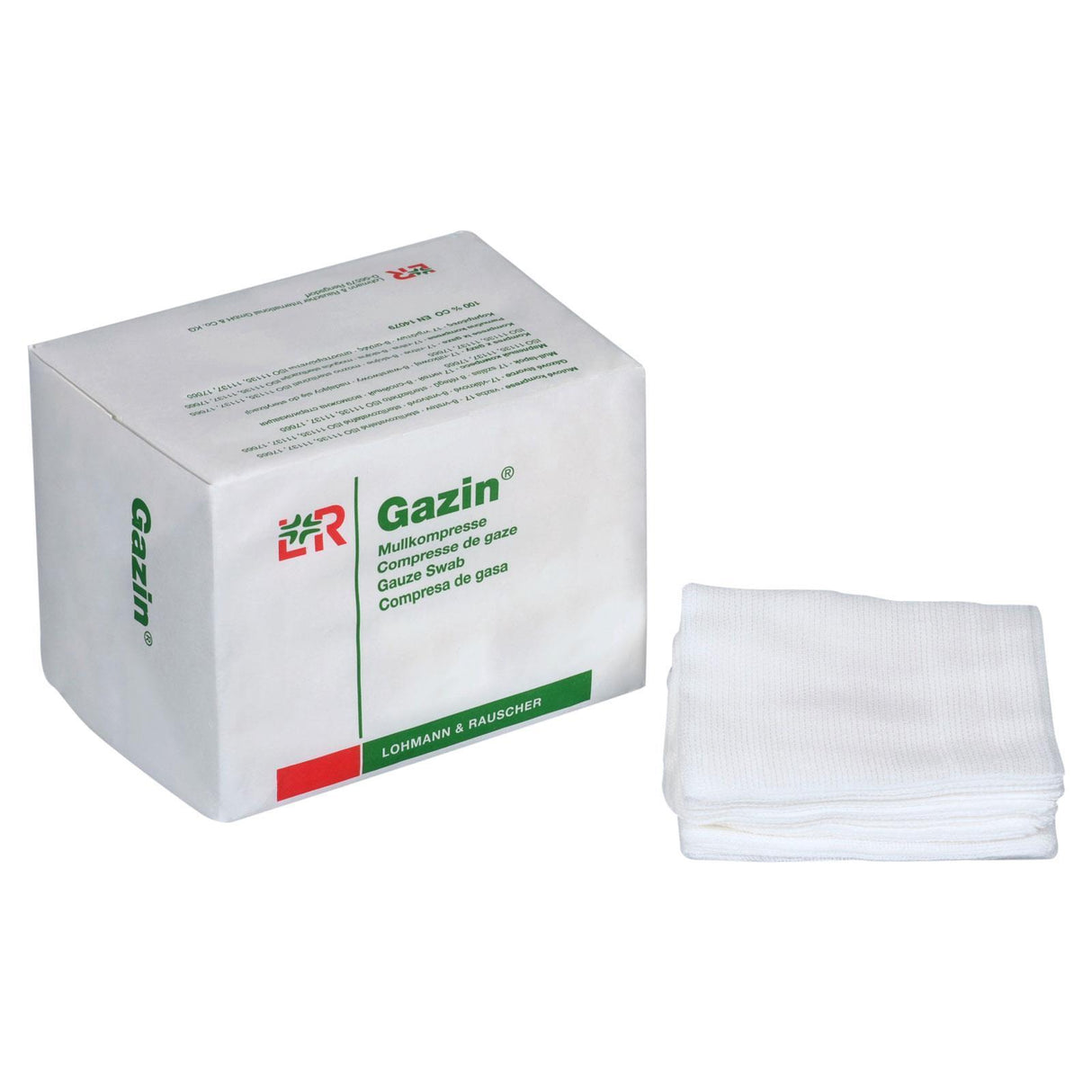 Lohmann & Rauscher Gazin Mullkompresse 8- fach unsteril 100 Stück