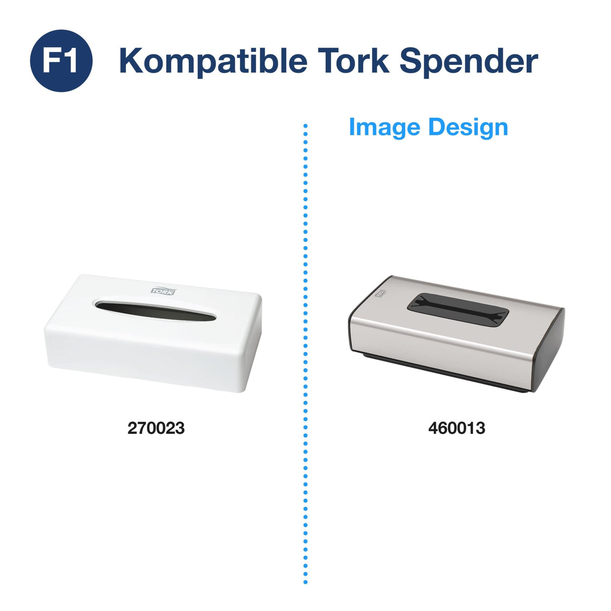 Tork Extra weiche Kosmetiktücher, 2-lagig, weiß, F1 – Ansicht 7