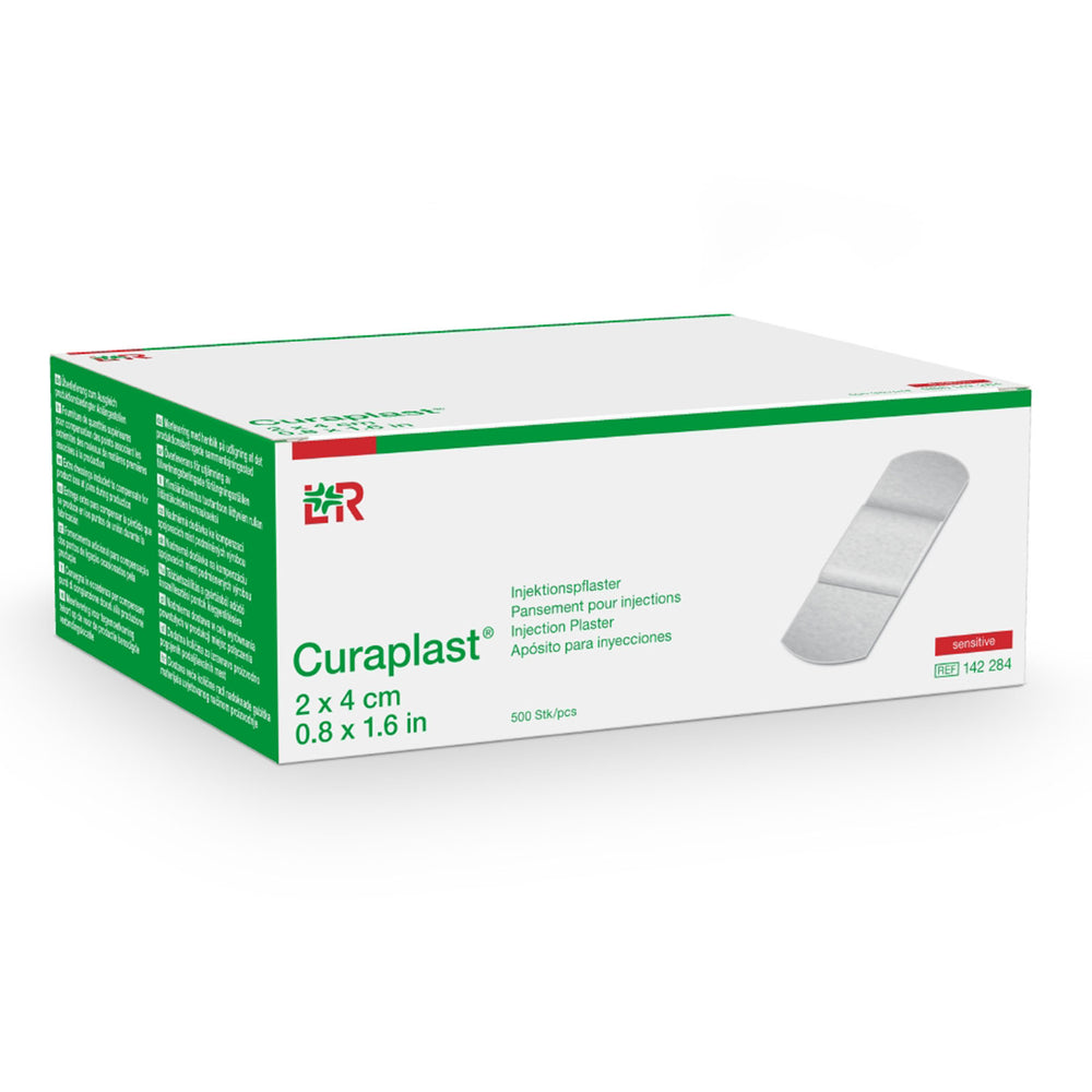 Lohmann Rauscher Curaplast sensitive Injektionspflaster auf Rolle 250 Stück 2 x 4 cm