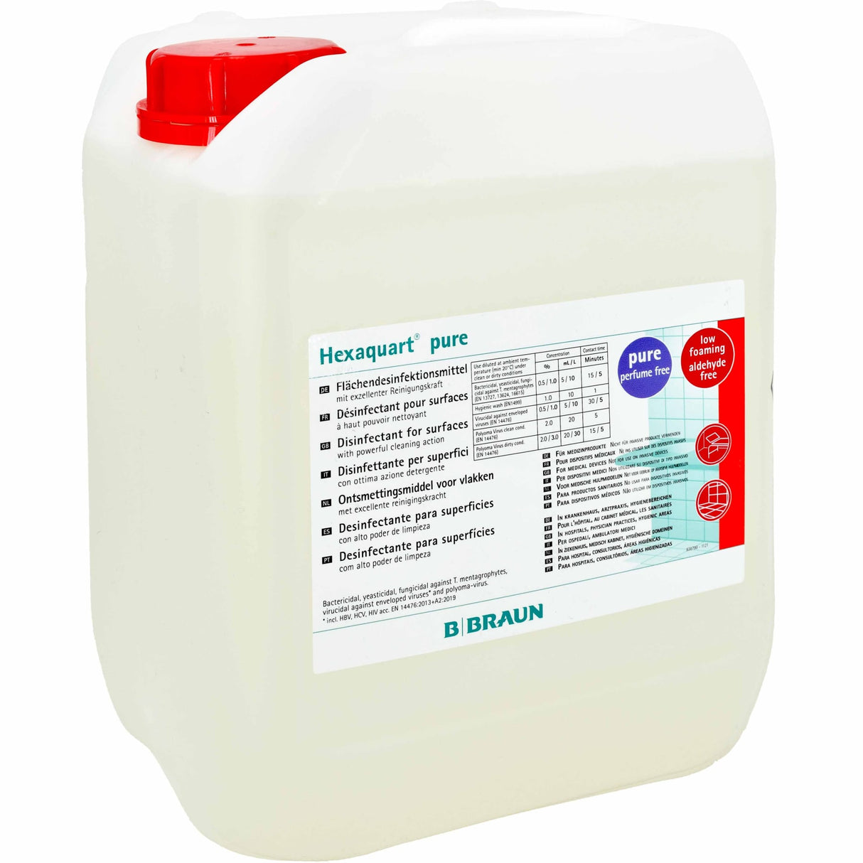 B. Braun Hexaquart pure Flächendesinfektion – Ansicht 2