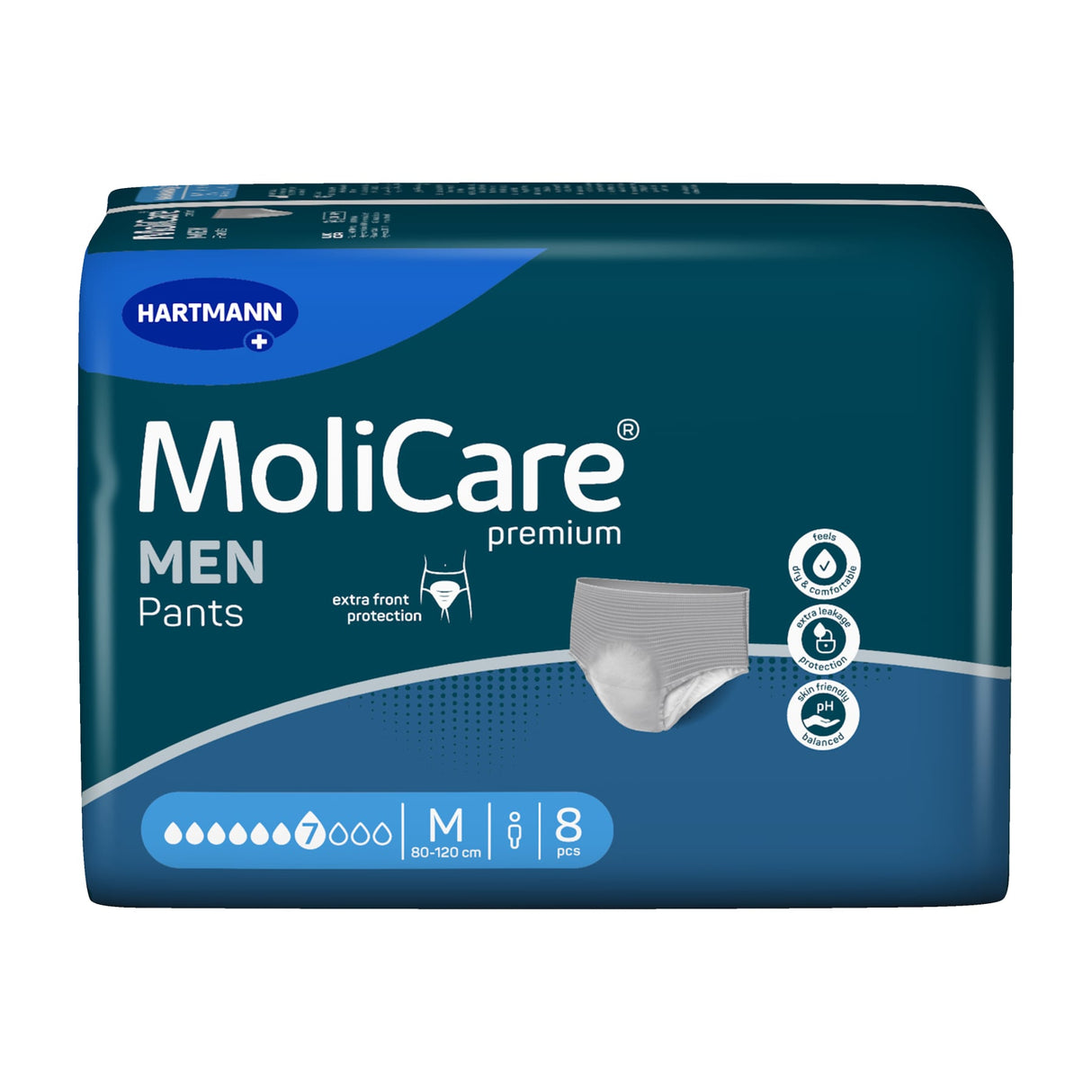 MoliCare Premium Men Pants Inkontinenzslip, 7 Tropfen