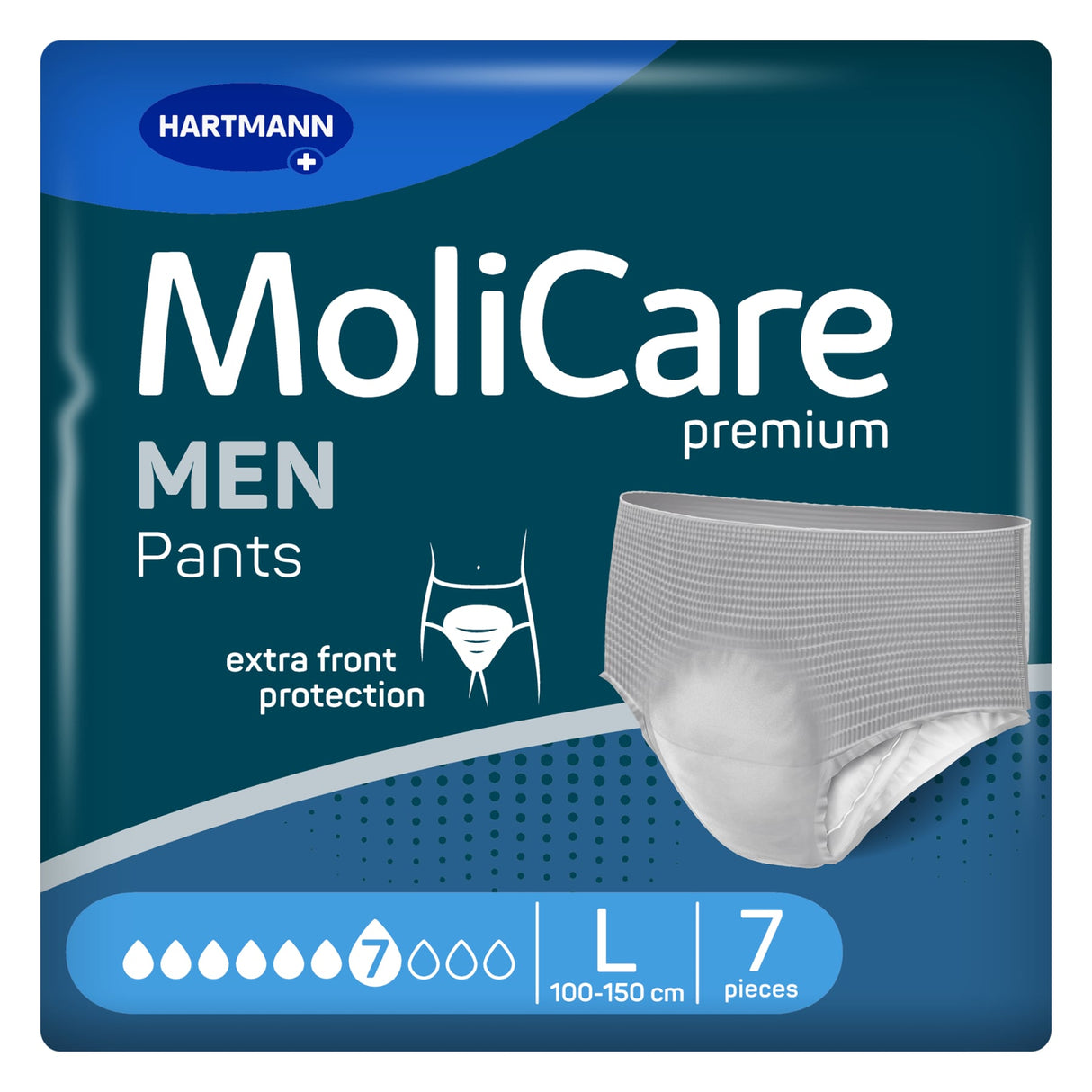 MoliCare Premium Men Pants Inkontinenzslip, 7 Tropfen