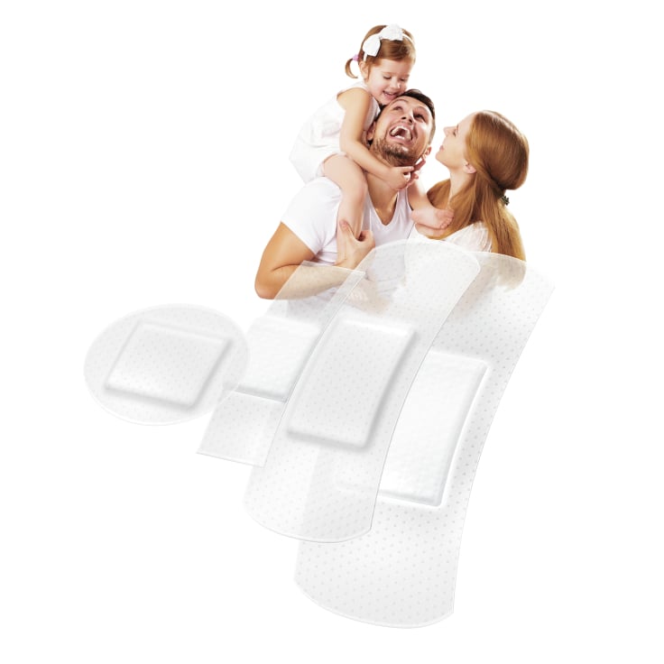 Lifemed Allround Pflaster Strips halbtransparent Wundversorgung