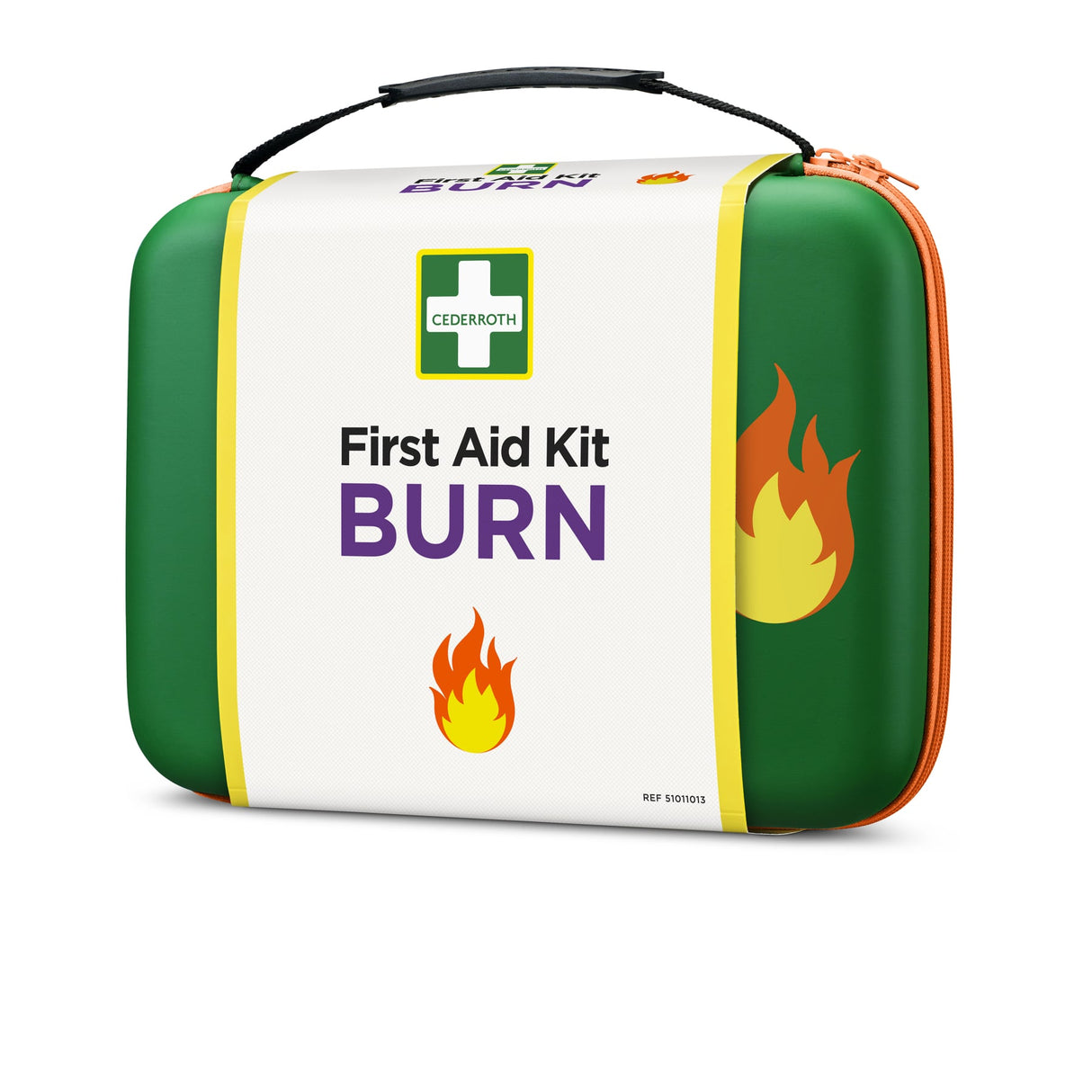 Cederroth Erste-Hilfe-Koffer First Aid Burn Kid für Brandwunden, robust mit rutschfestem Griff – Ansicht 3