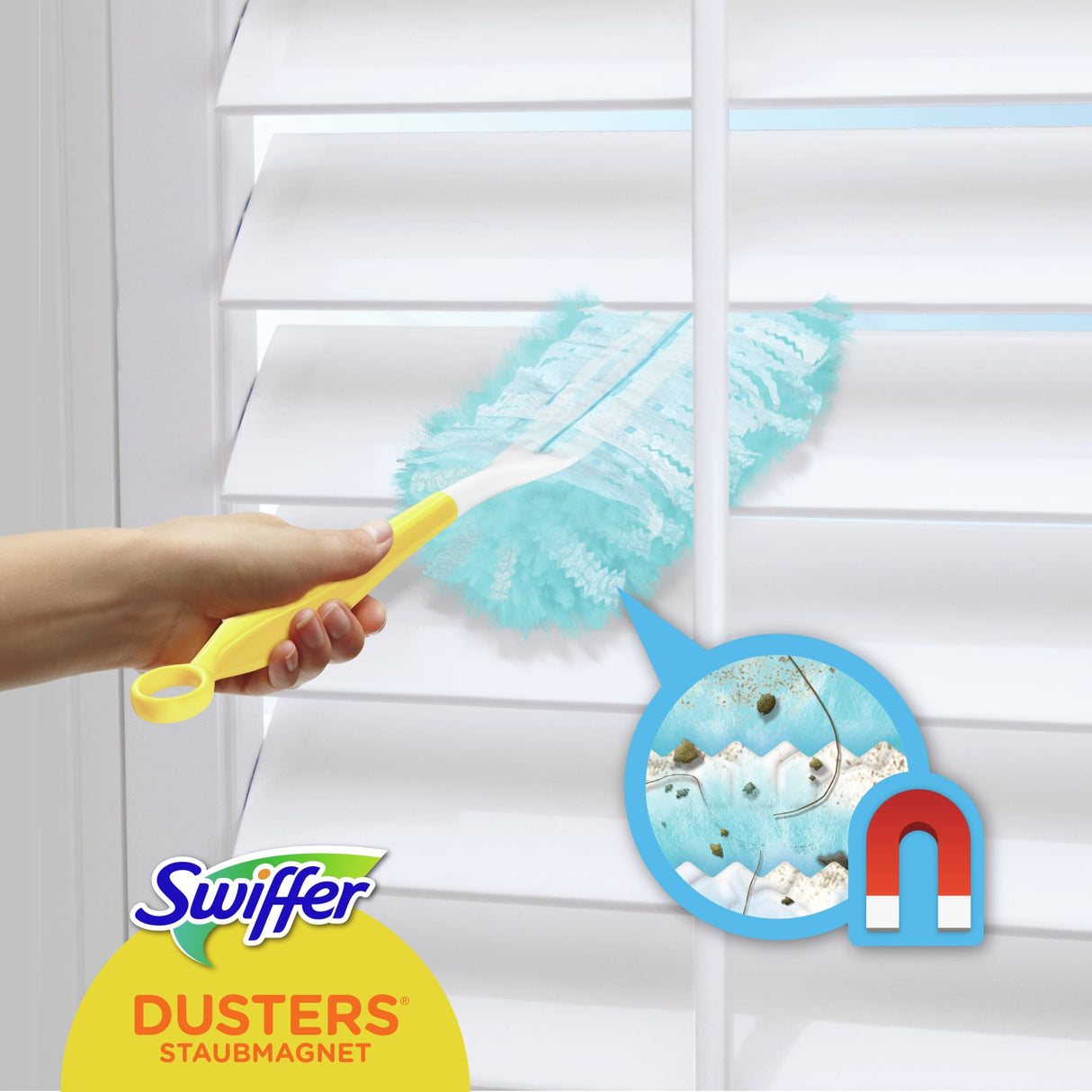 Swiffer Duster Kit Staubmagnet, Staubwedel mit Staubfang-Technologie – Ansicht 7