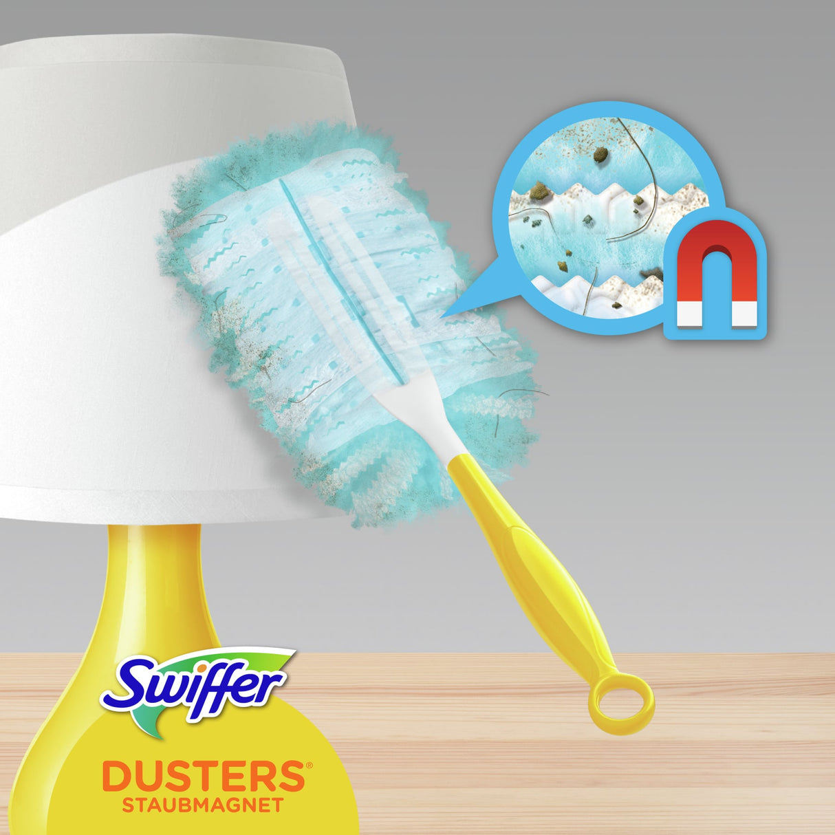 Swiffer Duster Kit Staubmagnet, Staubwedel mit Staubfang-Technologie – Ansicht 9