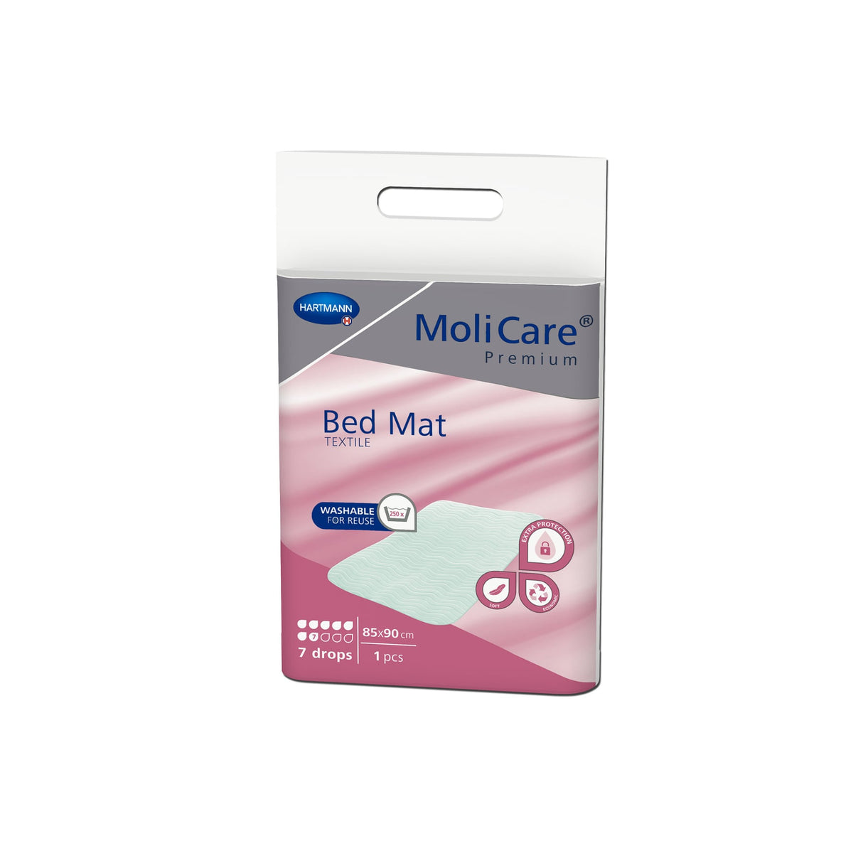 Hartmann MoliCare Premium Bed Mat Textile Bettschutzeinlage 85 x 90 cm