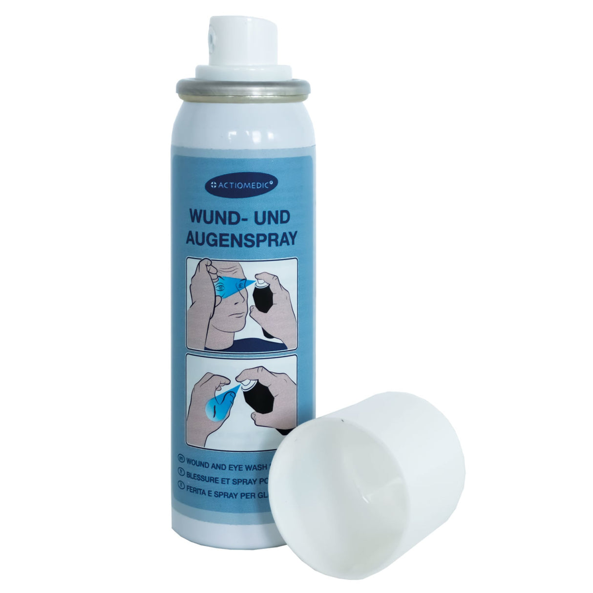 Actiomedic Wund- und Augenspray steril, hypoallergen – mehrfach verwendbar – Ansicht 2