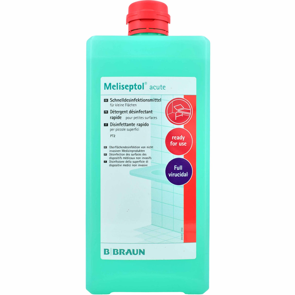 B. Braun Meliseptol acute Flächendesinfektionsmittel, parfümfrei – Ansicht 7