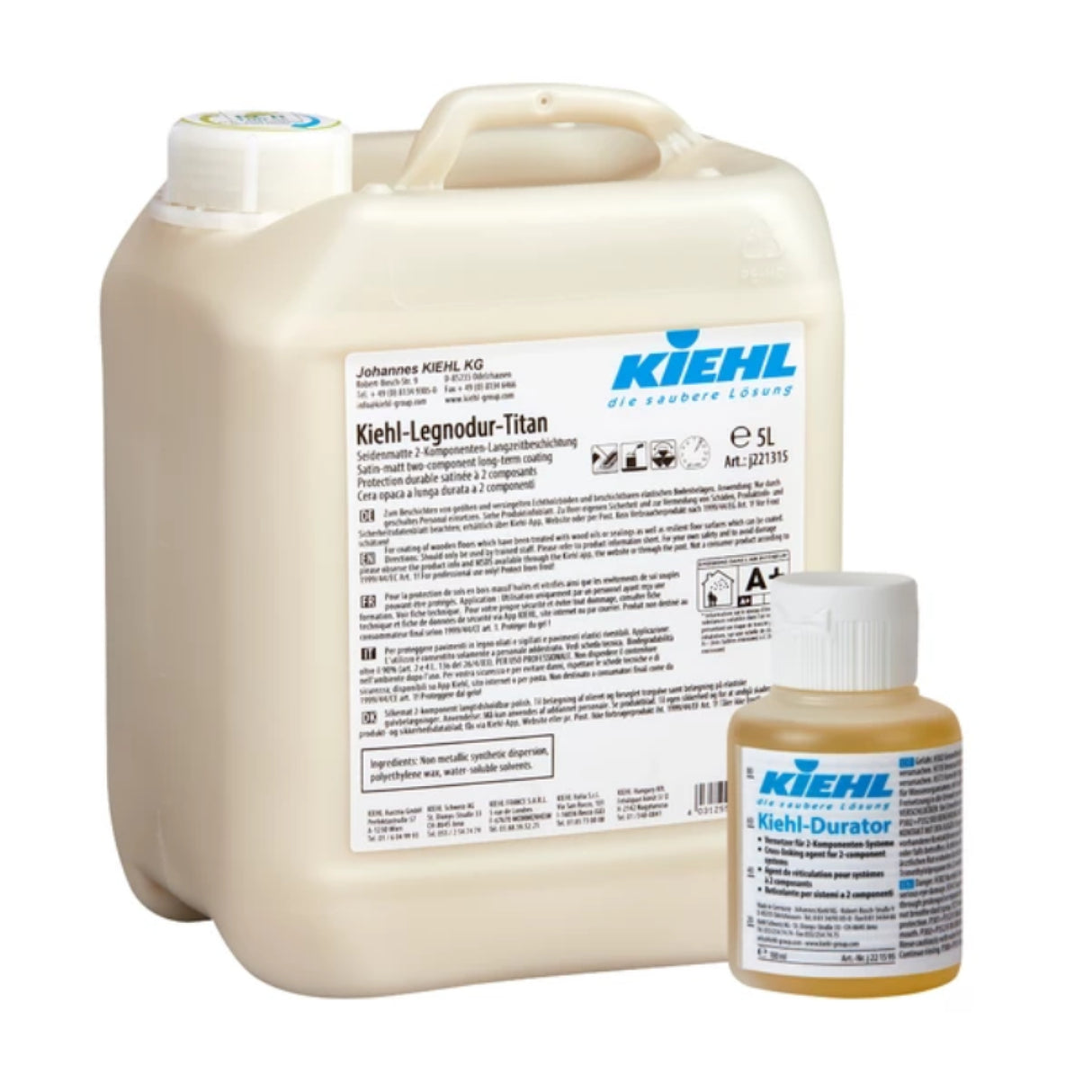 Kiehl Bodenbeschichtung Legnodur-Titan 2.0, 2-teiliges Set