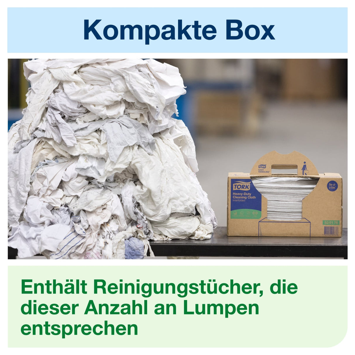 Tork Extra Starke Reinigungstücher W7, 1-lagig, weiß – Ansicht 6