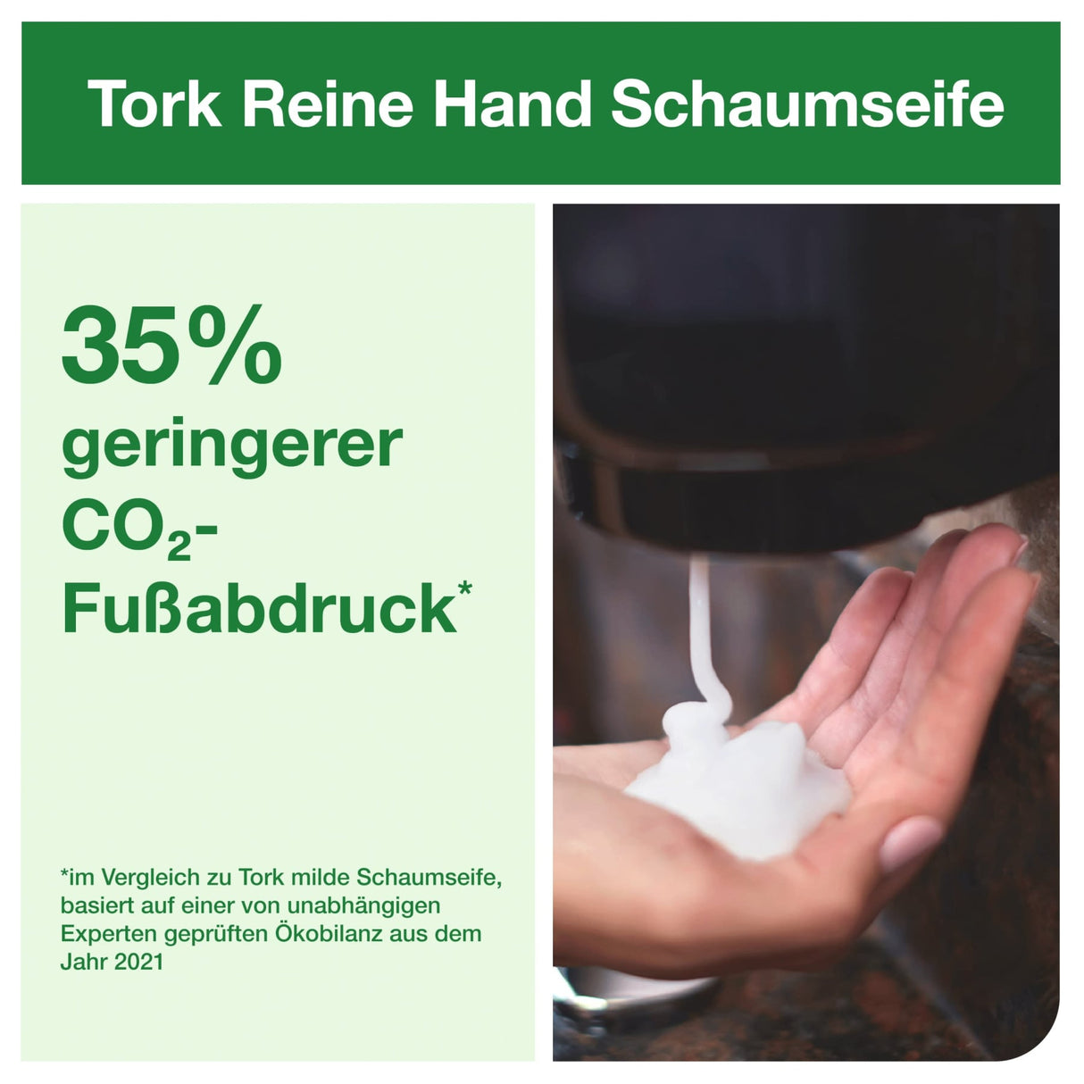 Tork Schaumseife S4, parfümfrei – 99 % natürliche Inhaltsstoffe – Ansicht 6