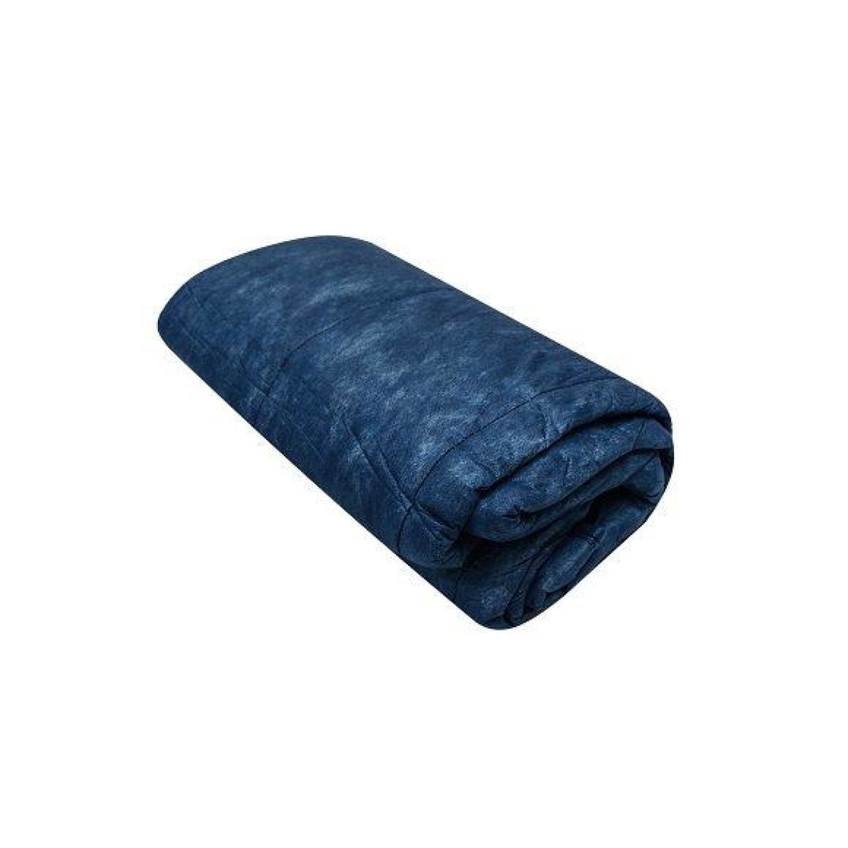 Einmaldecke mit Baumwollfüllung und wasserabweisender PP-Vlies-Hülle, blau