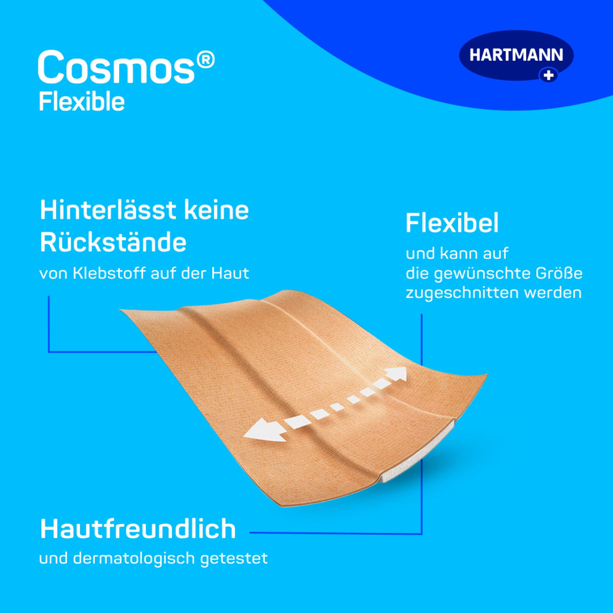 Hartmann Cosmos flexible Wundpflaster, wasserabweisend – Ansicht 3