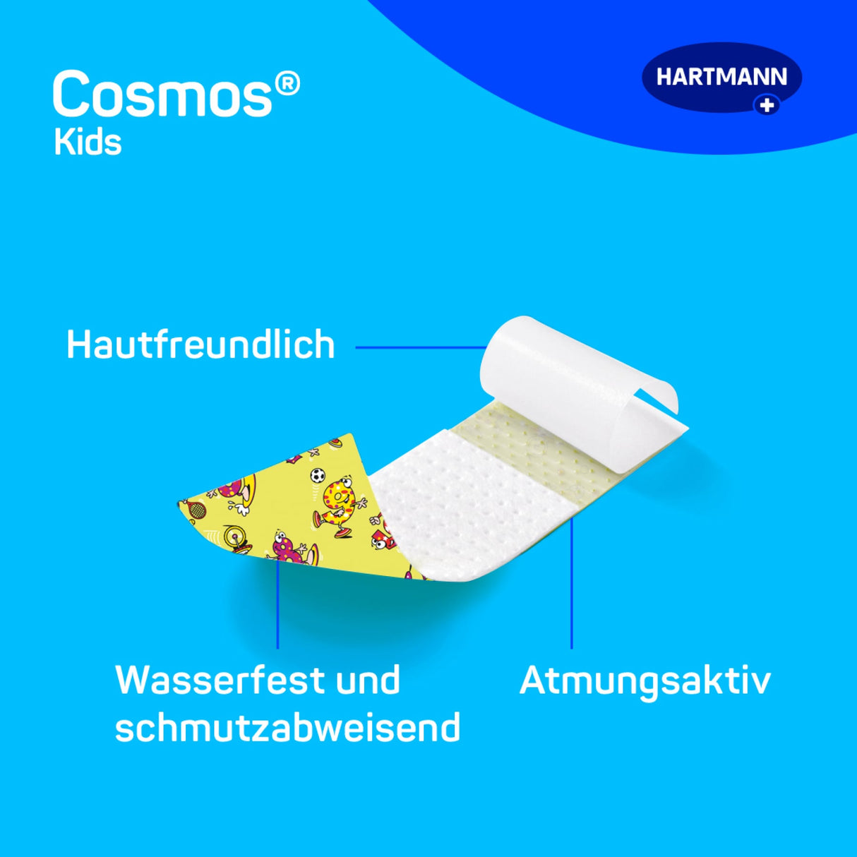 Hartmann Cosmos kids Kinderpflaster, Tiermotive, wasserdicht – Ansicht 3