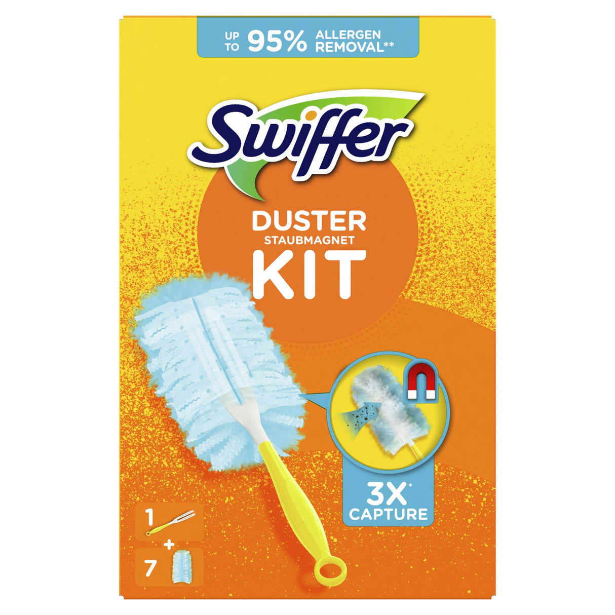 Swiffer Duster Kit Staubmagnet, Staubwedel mit Staubfang-Technologie – Ansicht 11