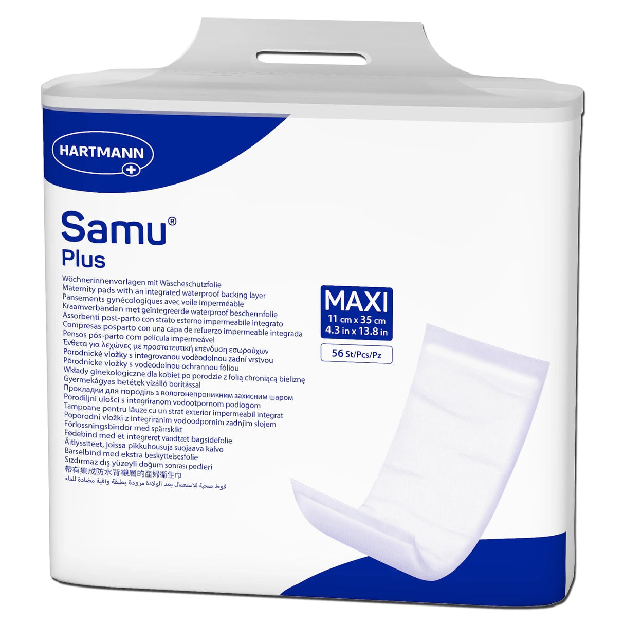 Hartmann Samu® Plus Wöchnerinnen Vorlage 11 x 35 cm