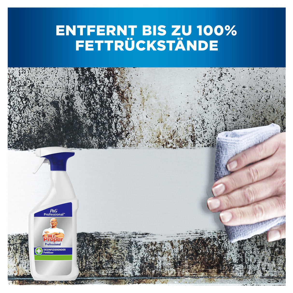 Mr. Proper Professional 2in1 Fettlöser, desinfizierend – Ansicht 4