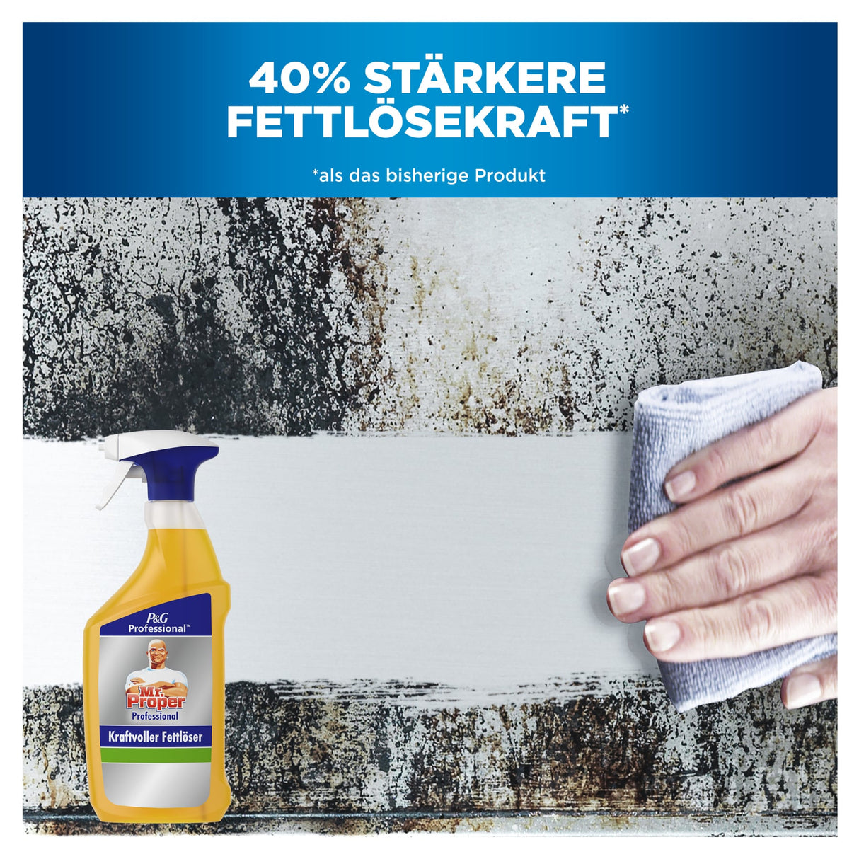 Mr. Proper Professional, Kraftvoller Fettlöser, HACCP-konform – für Lebensmittelkontaktflächen – Ansicht 3