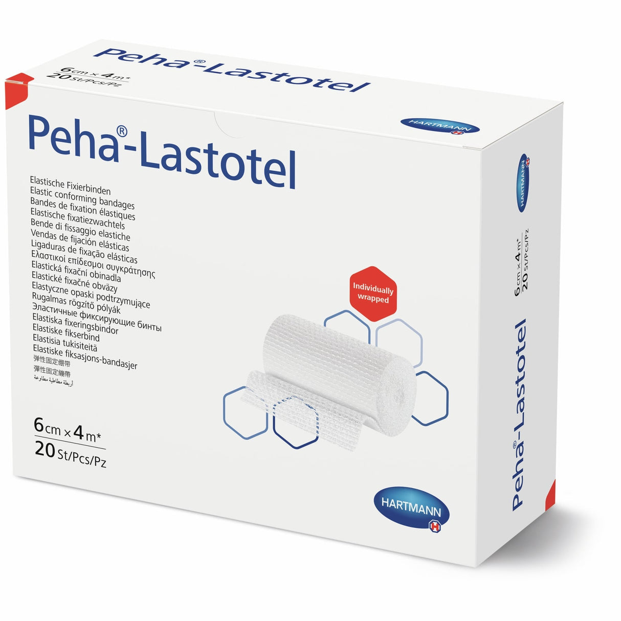 Peha-Lastotel Fixierbinde 6 cm Packung
