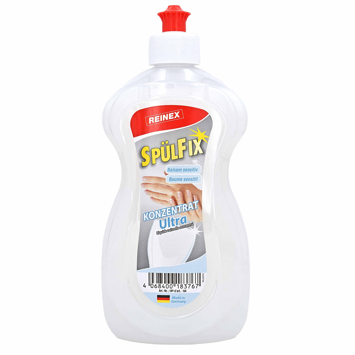 Reinex Spülfix Konzentrat Spülmittel – hautfreundlich, ergiebig und umweltschonend – Ansicht 3