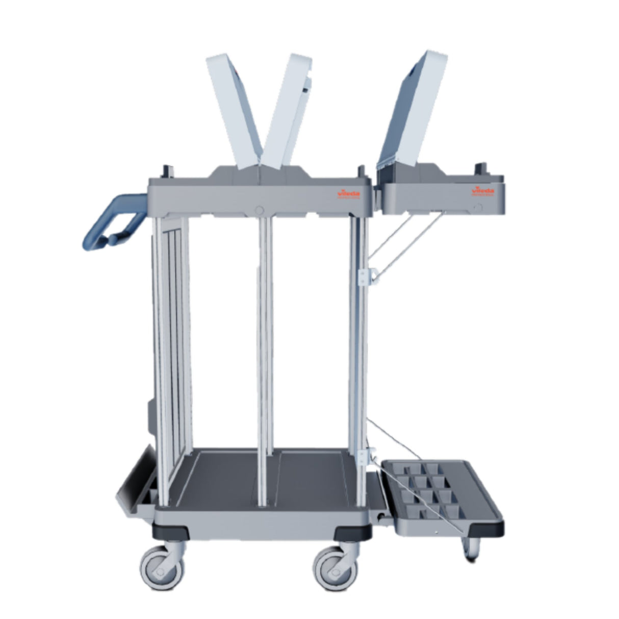 Vileda Professional Origo 2 CX Wäschesammler – vielseitig, mit abklappbarem Abfallbereich – Ansicht 12