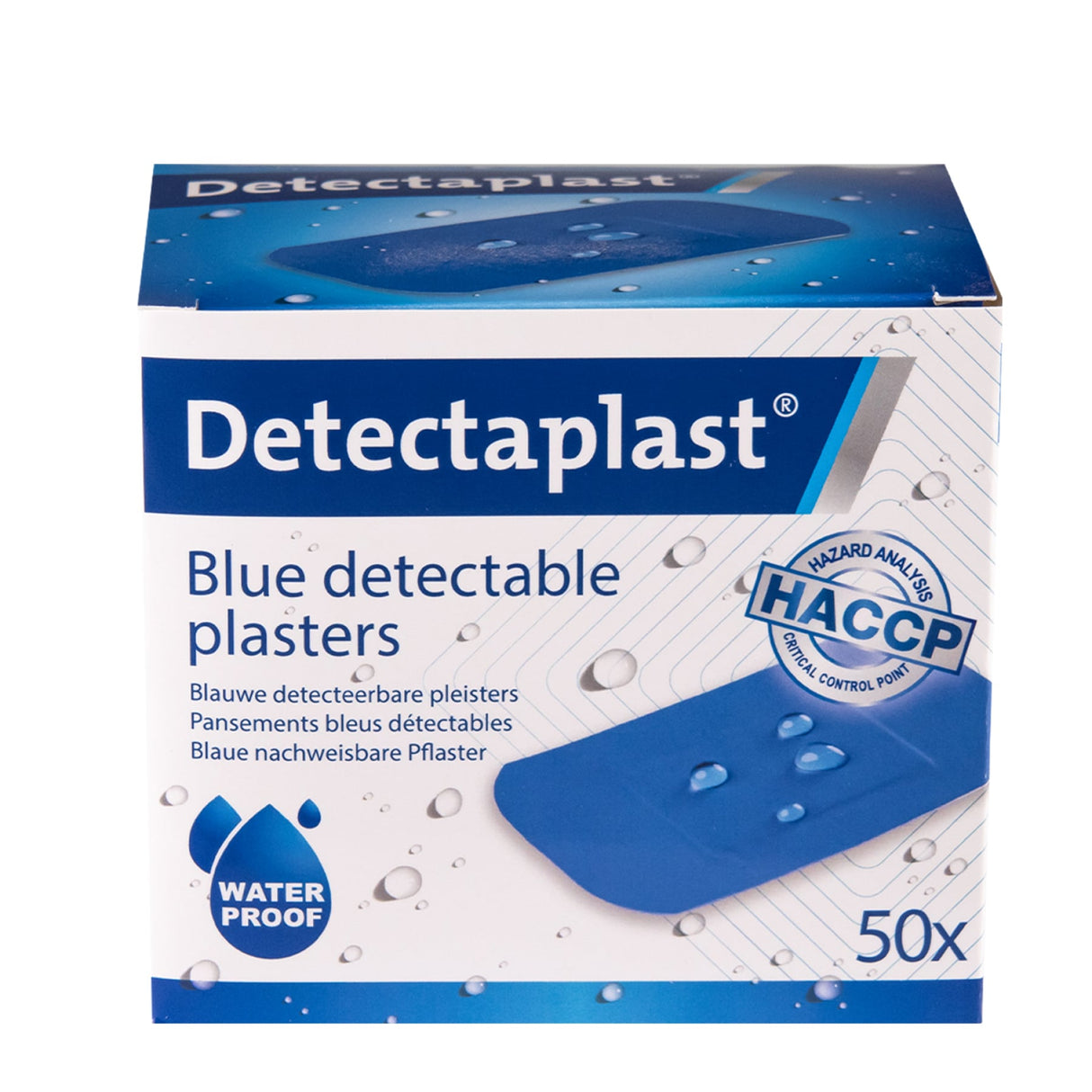 Detectaplast Universal Pflaster, blau – detektierbar, wasser- und schmutzabweisend – Ansicht 22