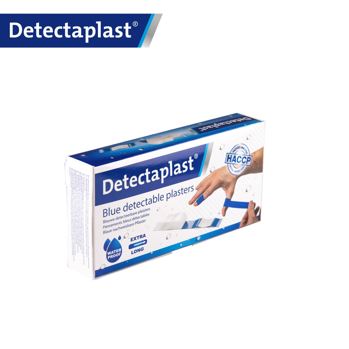 Detectaplast Universal Pflaster, blau – detektierbar, wasser- und schmutzabweisend – Ansicht 37