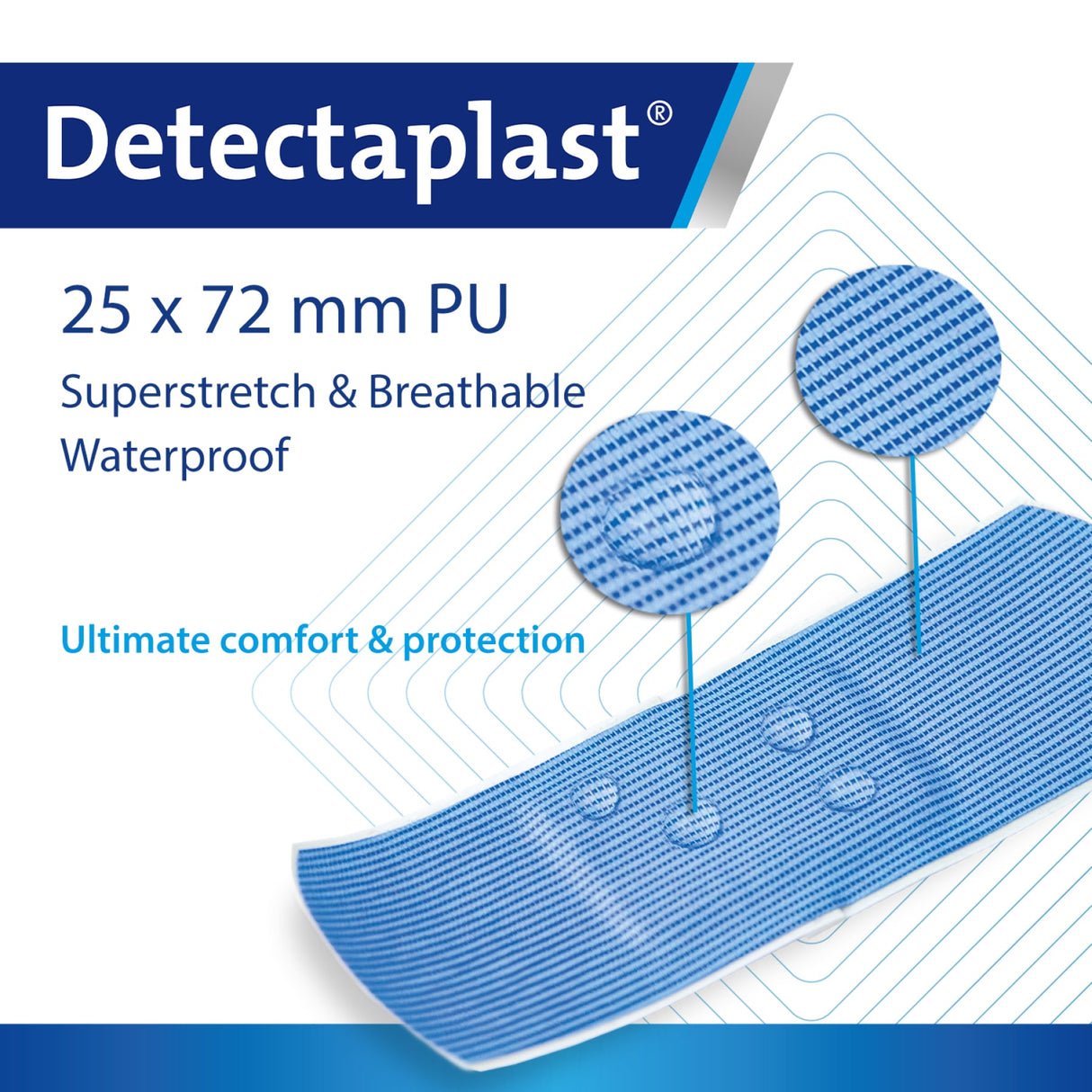 Detectaplast Premium Pflaster, blau – elastisch, detektierbar und wasserabweisend – Ansicht 7