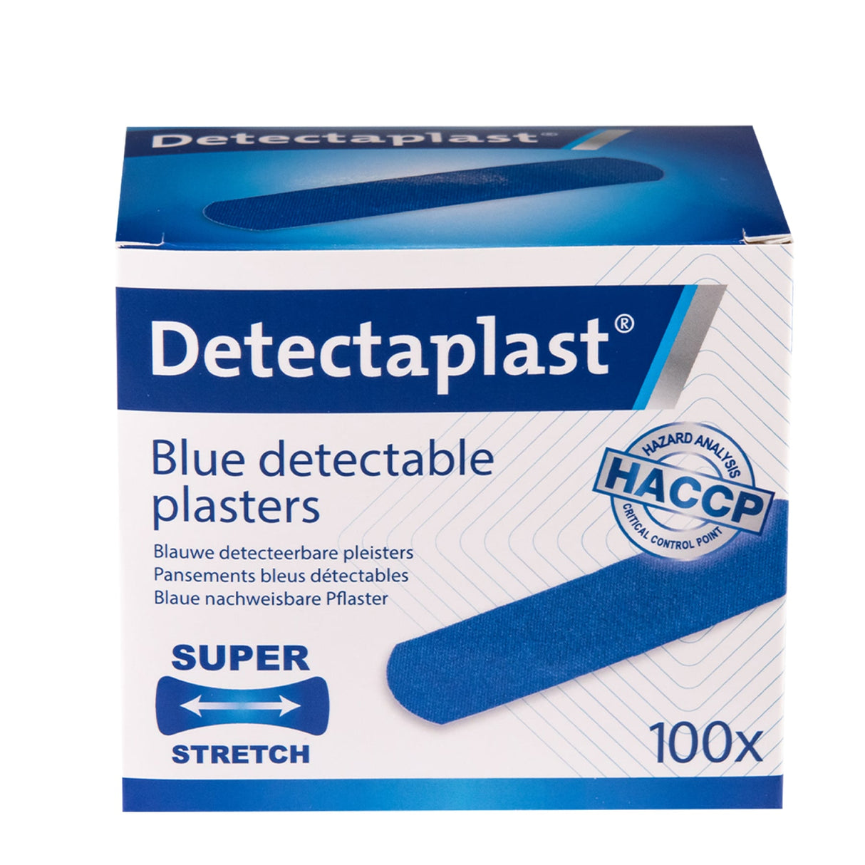 Detectaplast Elastic Pflaster, blau – textilelastisch und detektierbar – Ansicht 9
