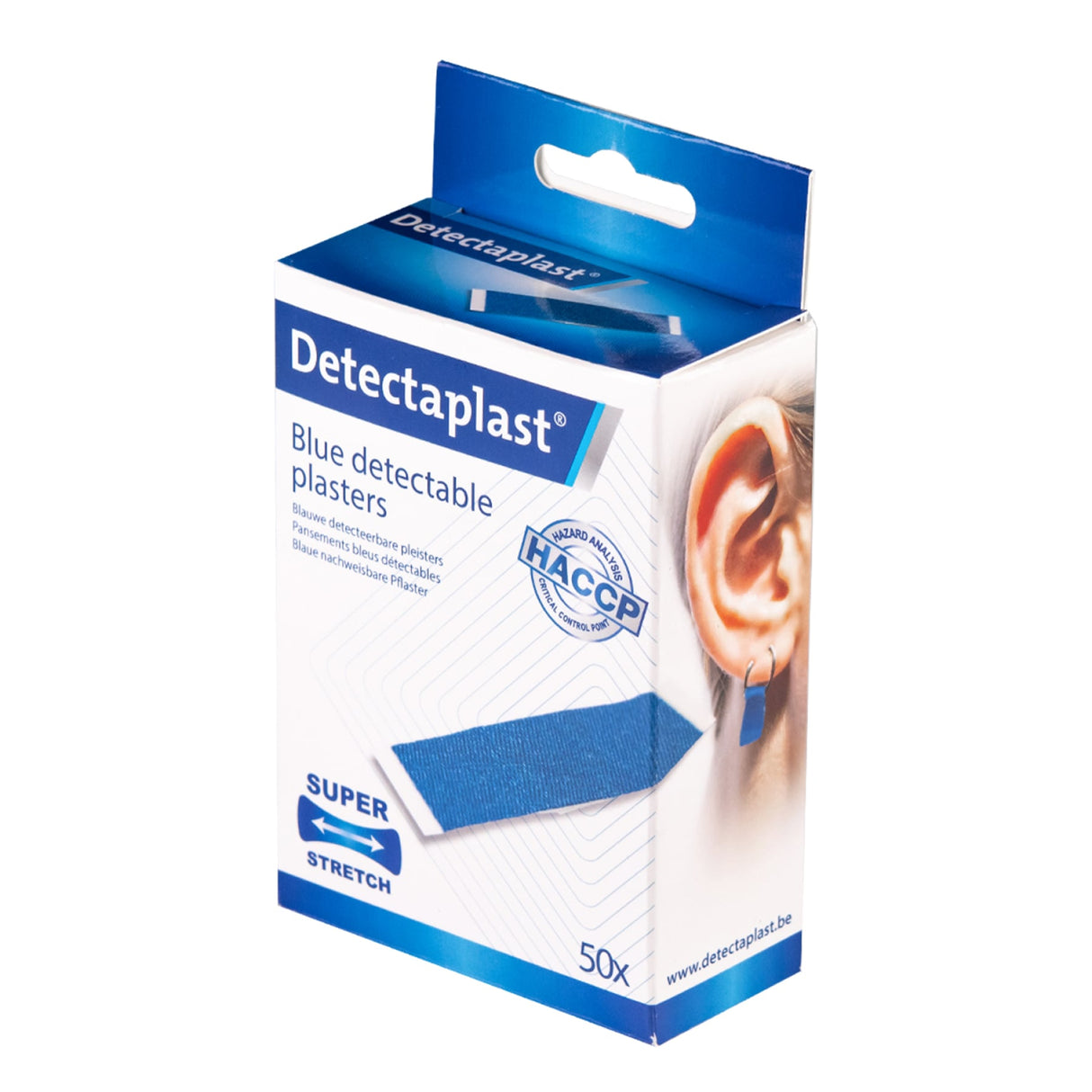 Detectaplast Elastic Pflaster, blau – textilelastisch und detektierbar – Ansicht 4