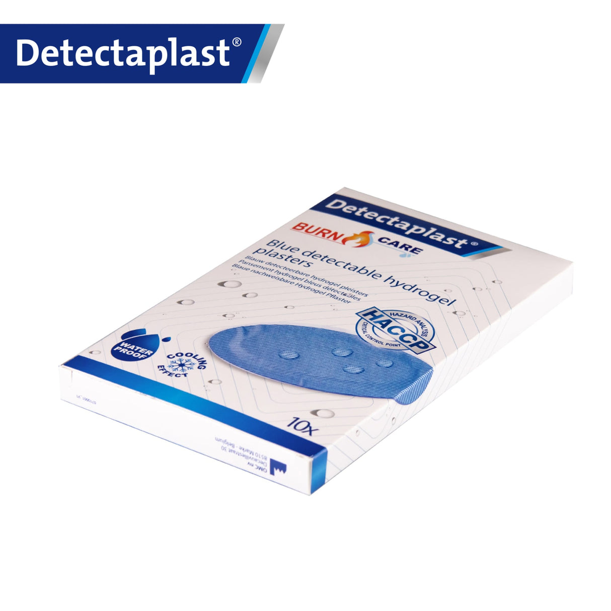 Detectaplast Hydrogel Pflaster, blau – kühlend, feuchtigkeitsspendend und detektierbar – Ansicht 8