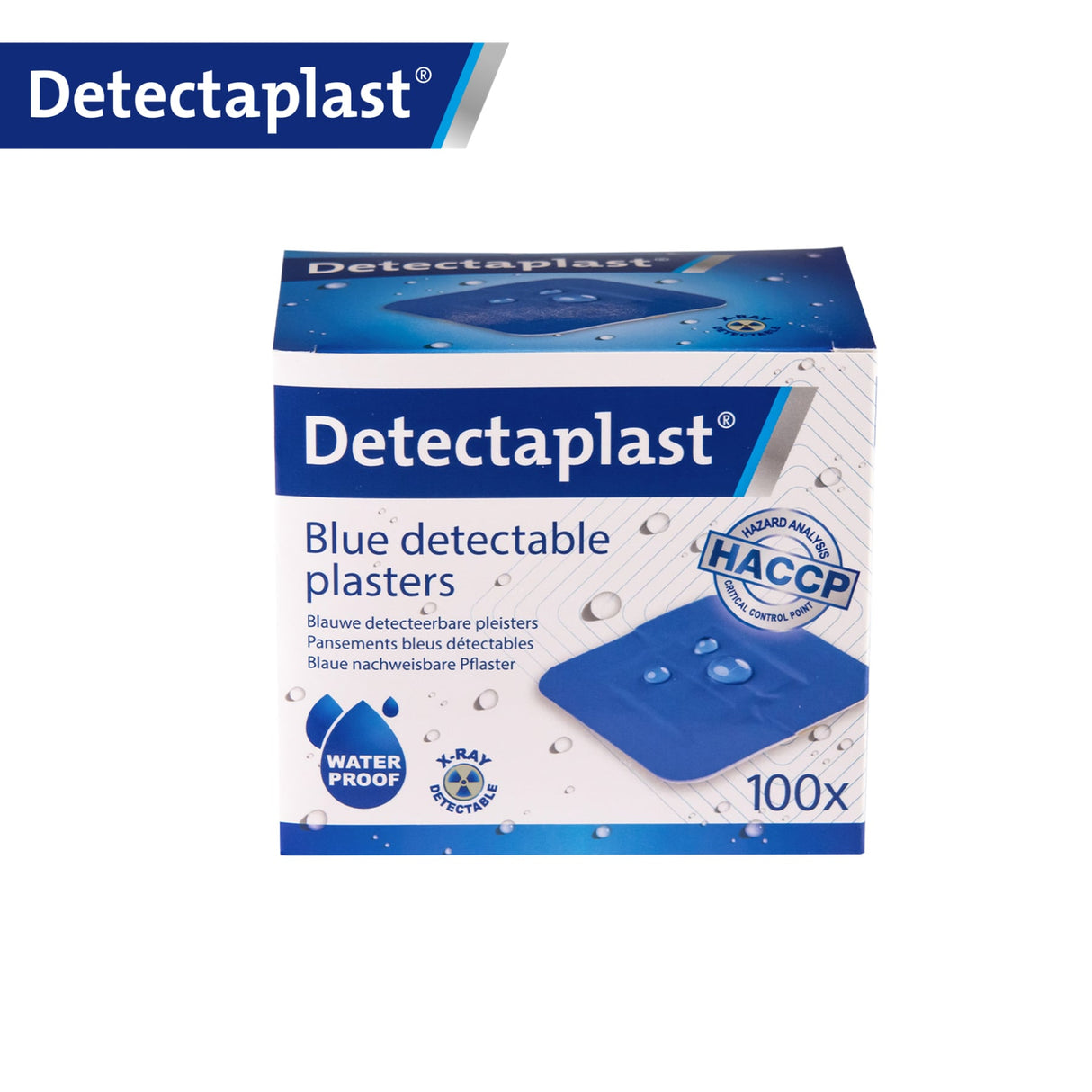 Detectaplast Universal X-Ray Pflaster, blau – detektierbar und röntgenfähig – Ansicht 10