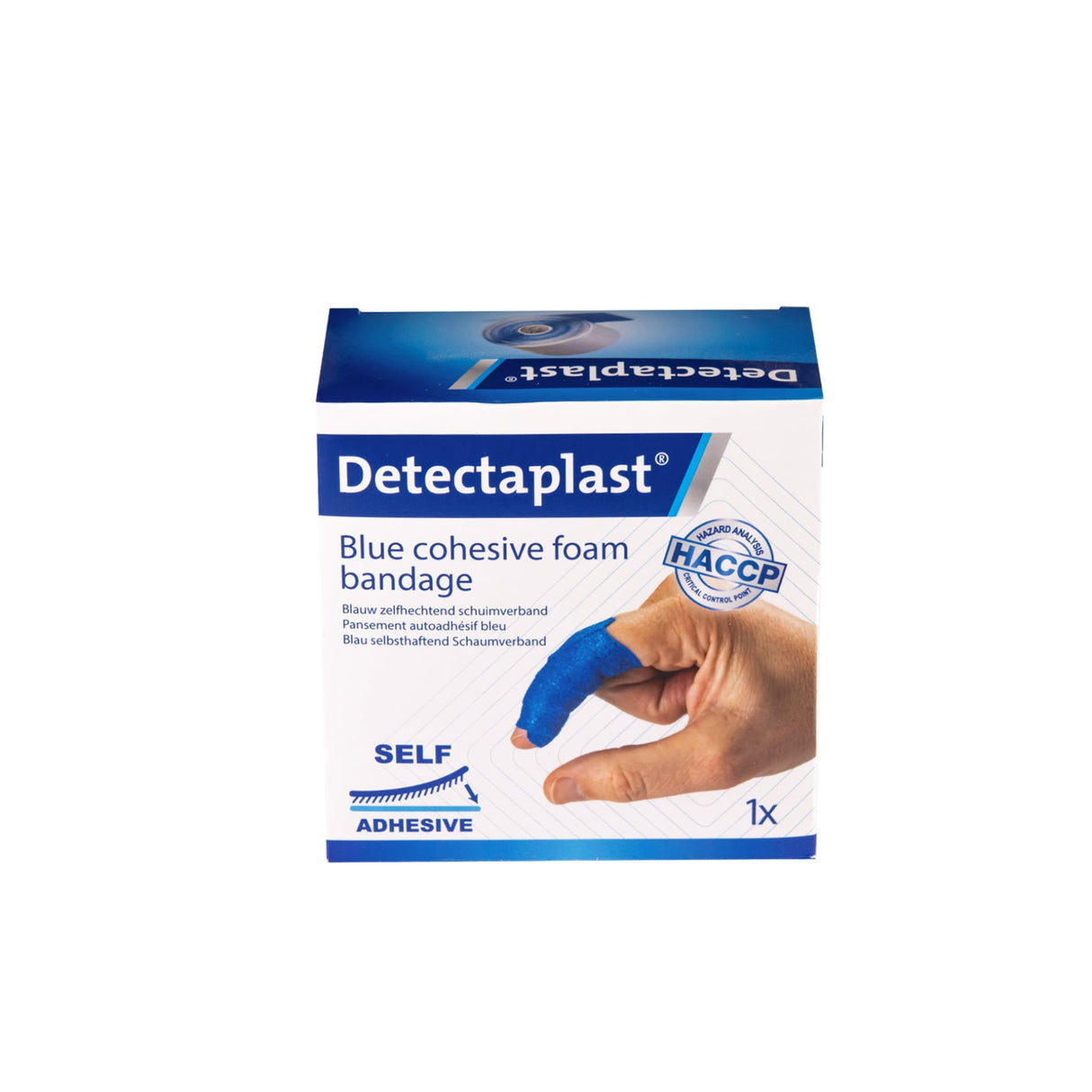 Detectaplast selbsthaftender Schaumverband, klebstofffrei – elastisch, HACCP-geeignet – Ansicht 15