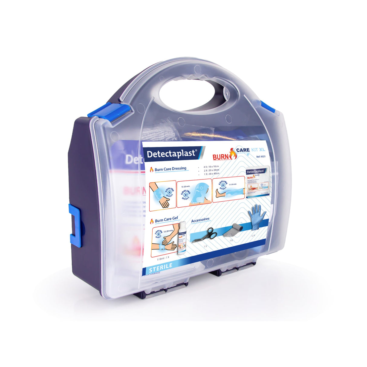 Detectaplast Burn Care Kit zur Verbrennungsversorgung