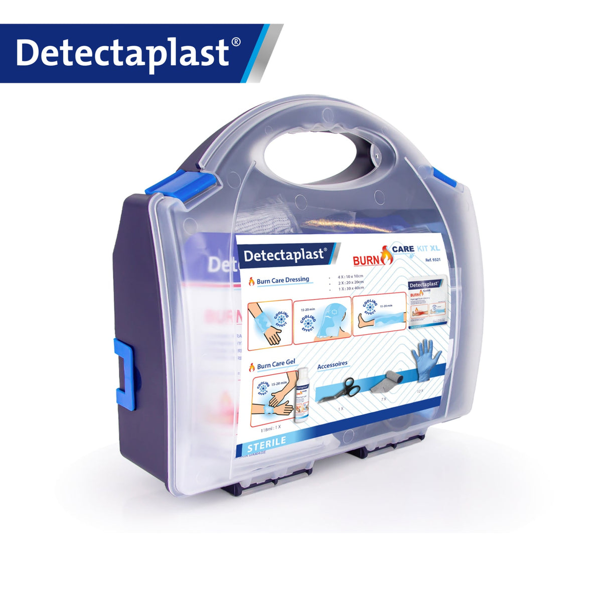 Detectaplast Burn Care Kit zur Verbrennungsversorgung – Ansicht 2