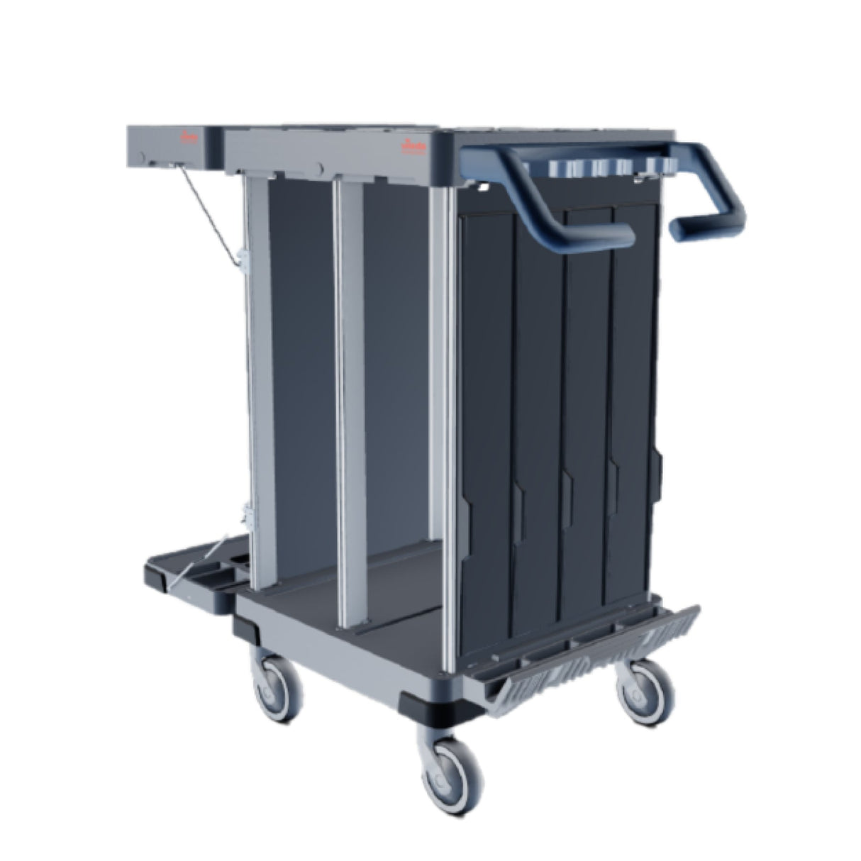 Vileda Professional Origo 2 CX Wäschesammler – vielseitig, mit abklappbarem Abfallbereich – Ansicht 21