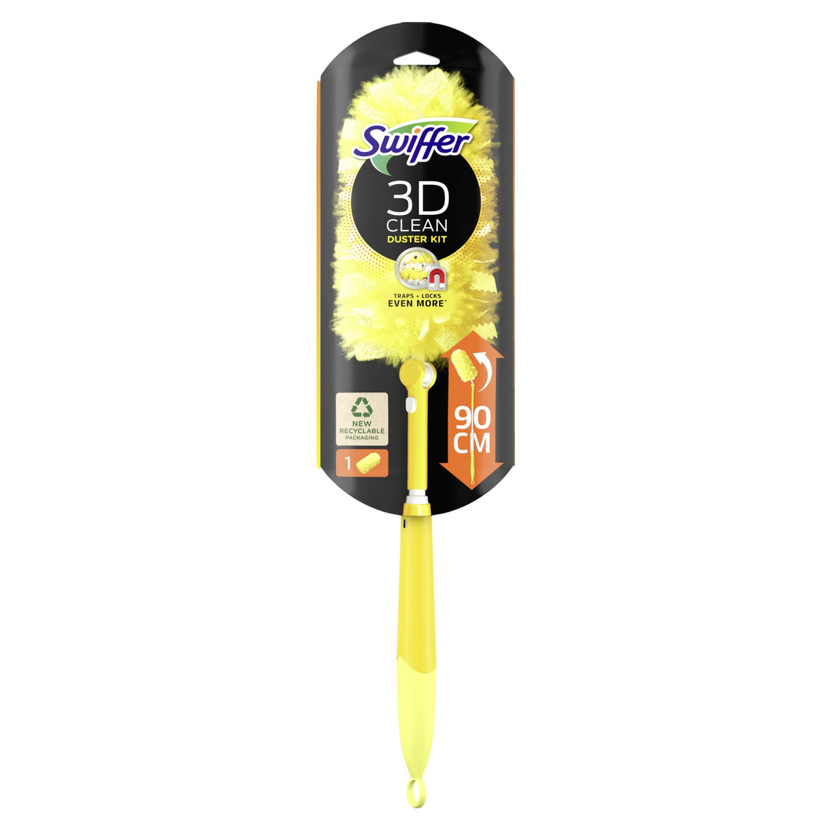 Swiffer Staubmagnet 3D XXL Starterset mit ausziehbarem Griff