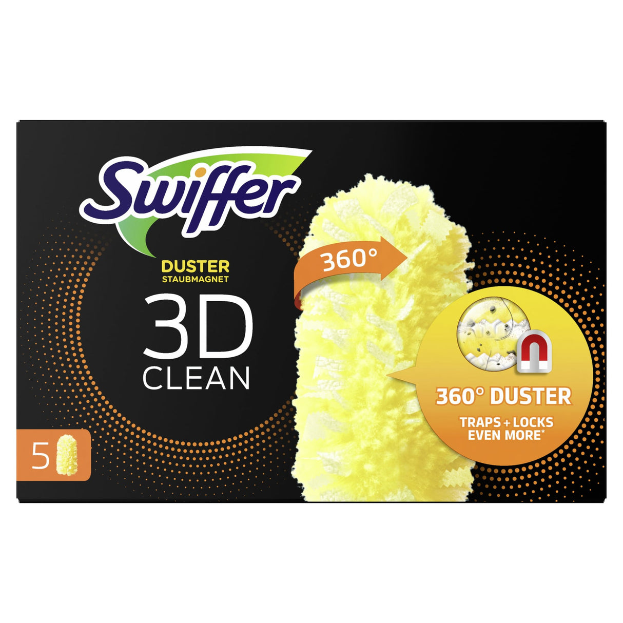 Swiffer Staubmagnet 3D Nachfülltücher mit flauschigen Fasern – Ansicht 2