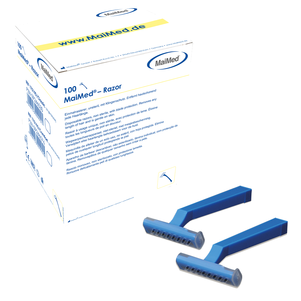 MaiMed® Razor Einmalrasierer 100 Stck.