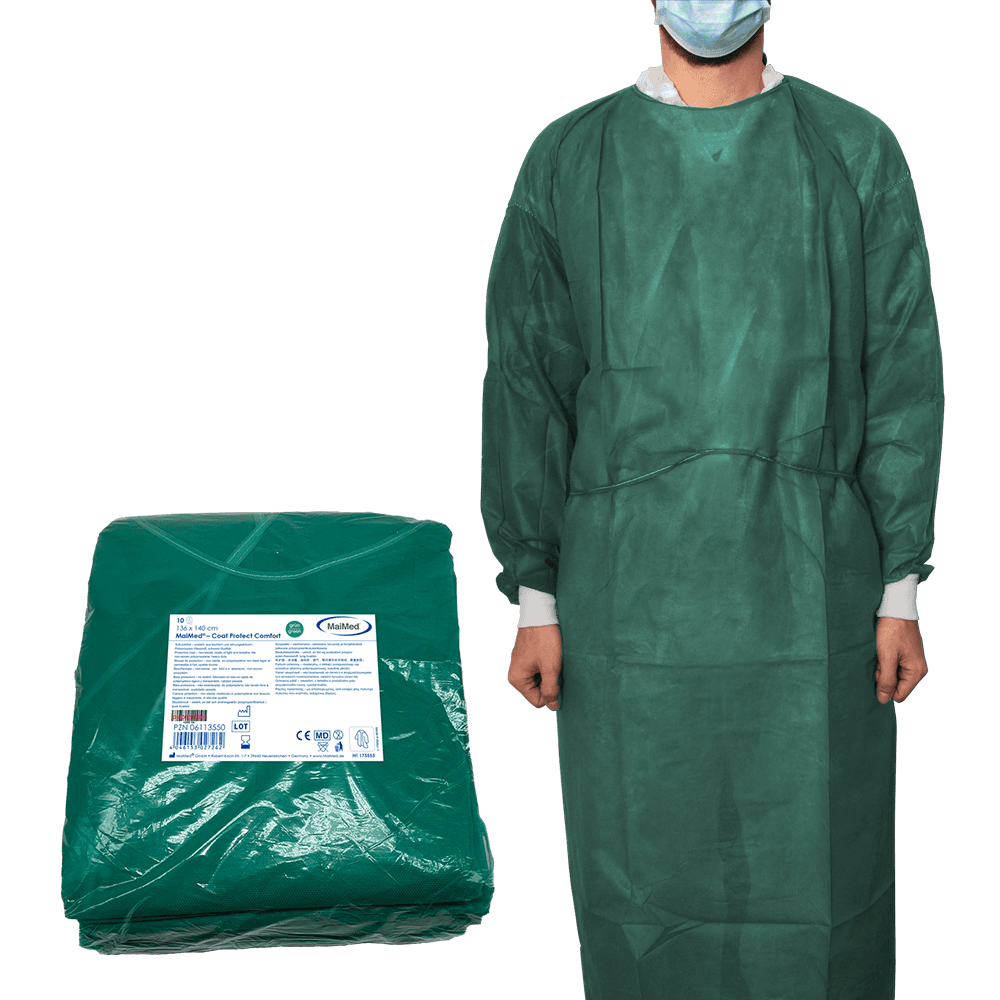 MaiMed® Coat Protect Comfort Schutzkittel 10 Stck.