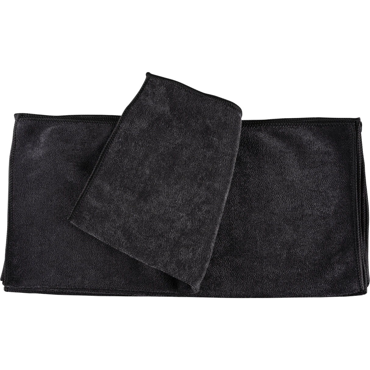 ABENA® Mikrofasertuch Shiny-Stretch, 40x40 cm, schwarz