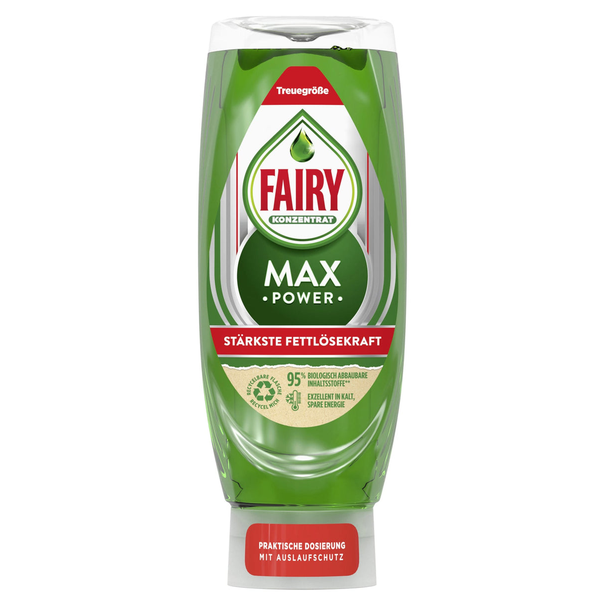 Fairy Konzentrat Max Power Spülmittel, Original – starke Fettlösekraft, schnelle Dosierung – Ansicht 3