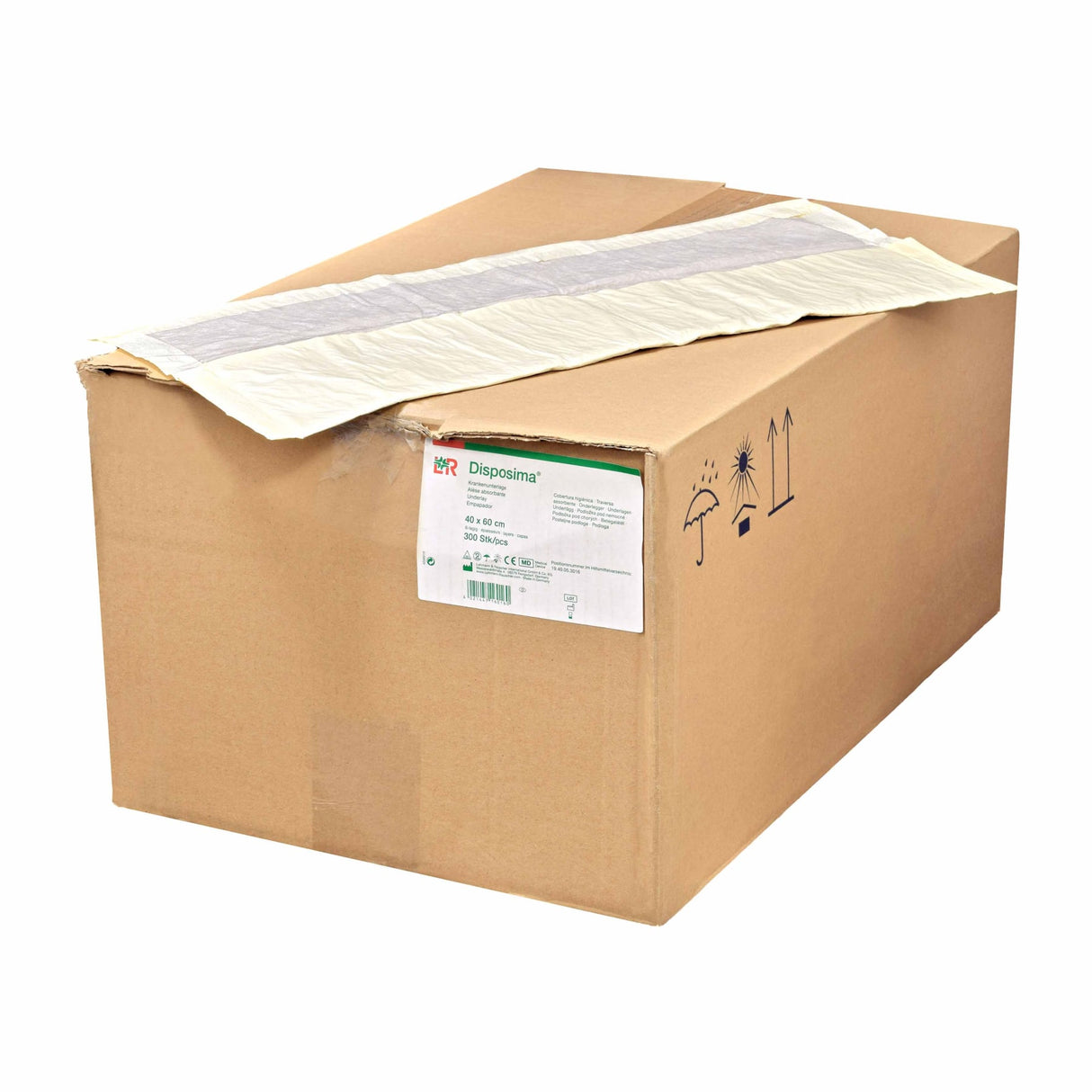 Lohmann & Rauscher Disposima Krankenunterlage, 40 x 60 cm, 6-lagig – Ansicht 2