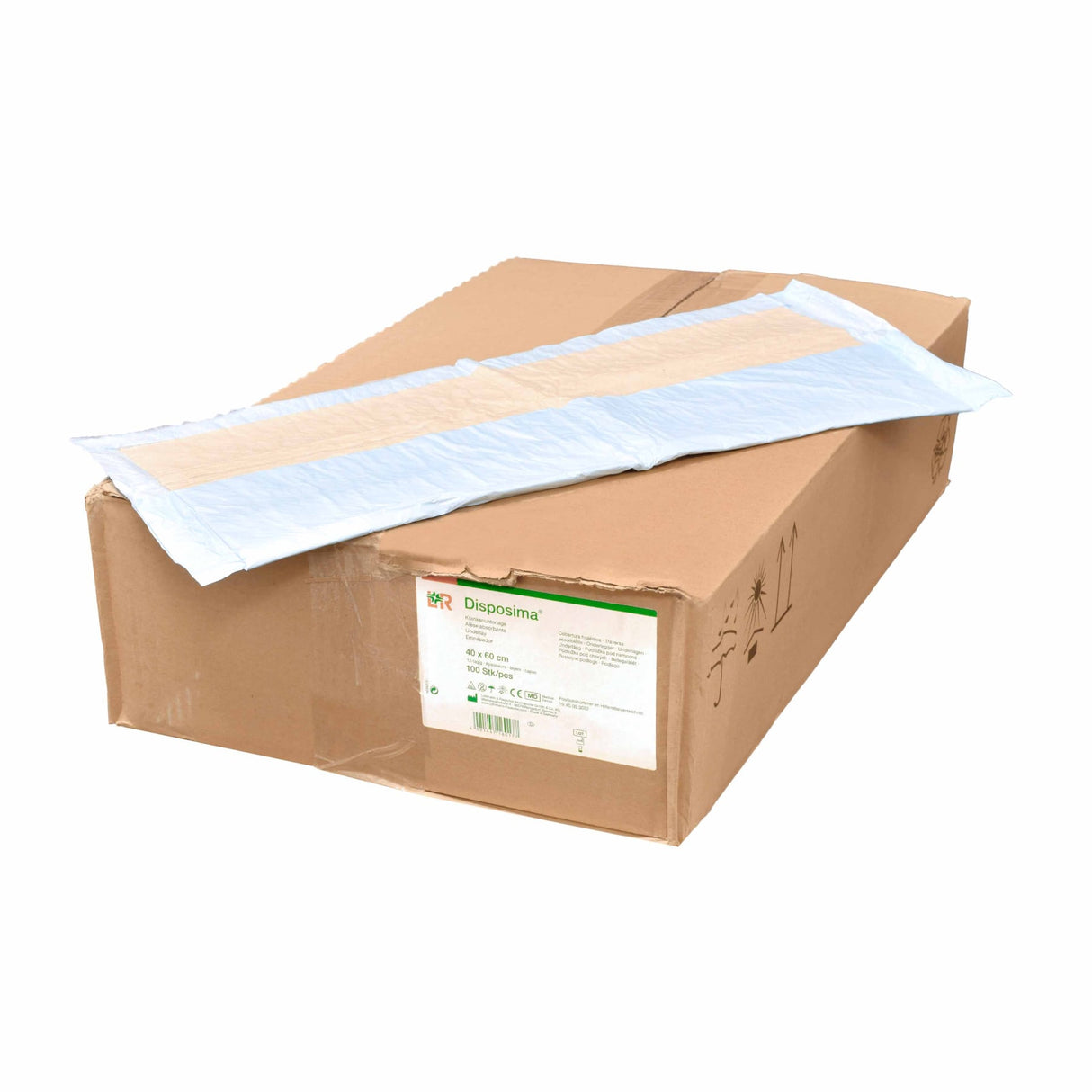 Lohmann & Rauscher Disposima Krankenunterlage, 40 x 60 cm, 12-lagig – Ansicht 2