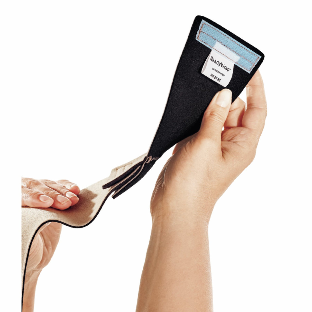 Lohmann & Rauscher ReadyWrap Verlängerungsband für Kompressionssysteme, 10 cm, mit Y-Lasche – Ansicht 3