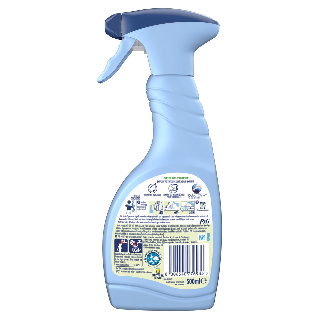 Febreze Textilerfrischer Antibakteriell, Frische Wäsche – Ansicht 2